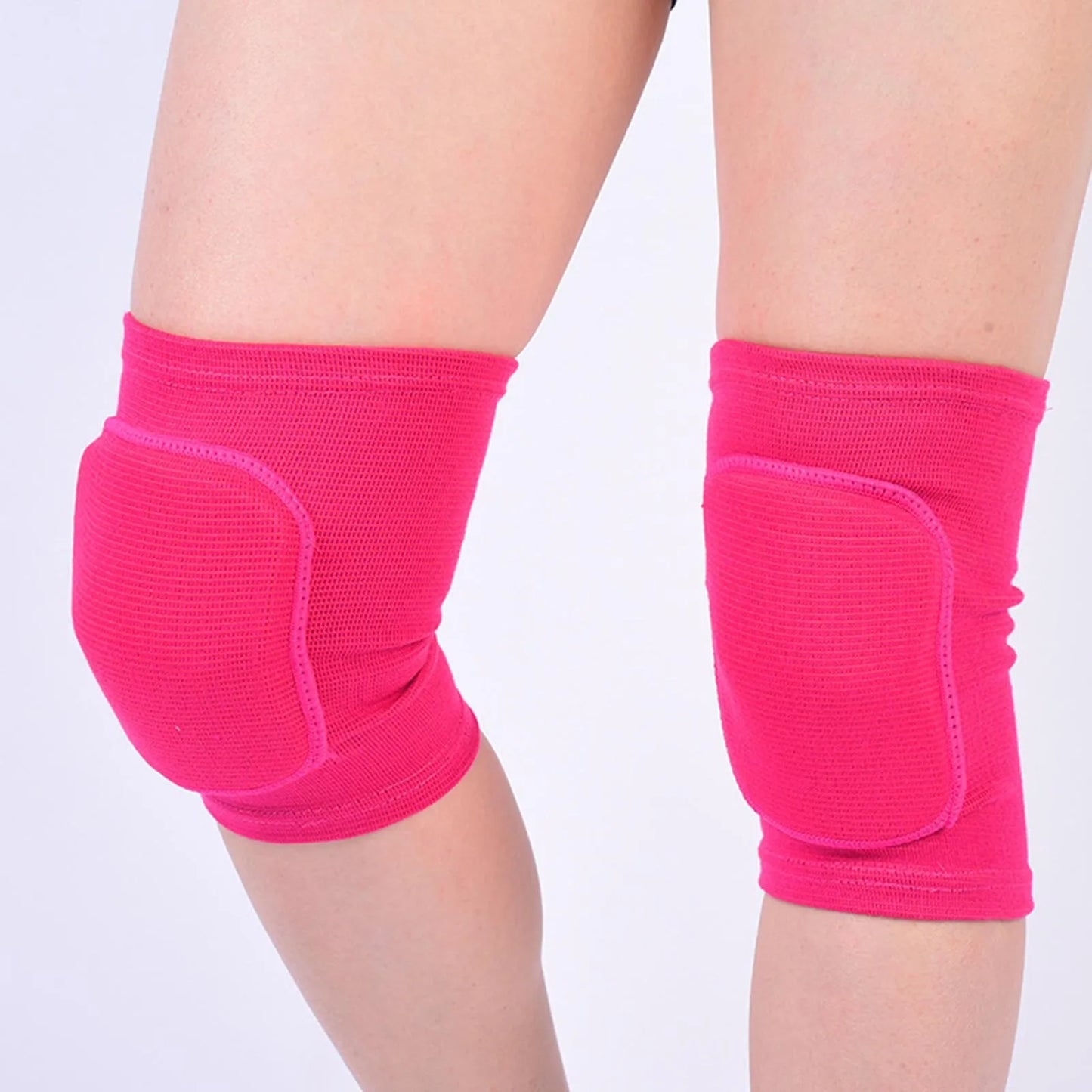 2pcs Compression Knee Pads with Thickened Sponge Support Protective Knee Brace for Sports, Dance, Training & Workouts