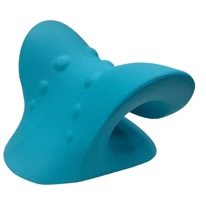 Cervical Neck Stretcher & Traction Pillow Chiropractic Relief for Neck, Shoulder & Upper Back Tension