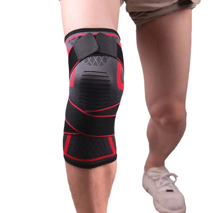 1-Piece Nylon Sports Knee Pad – Compression Knee Brace for Sports