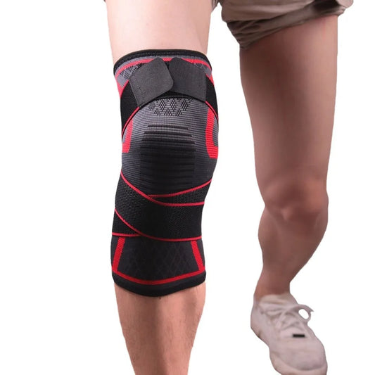 1-Piece Nylon Sports Knee Pad – Compression Knee Brace for Sports