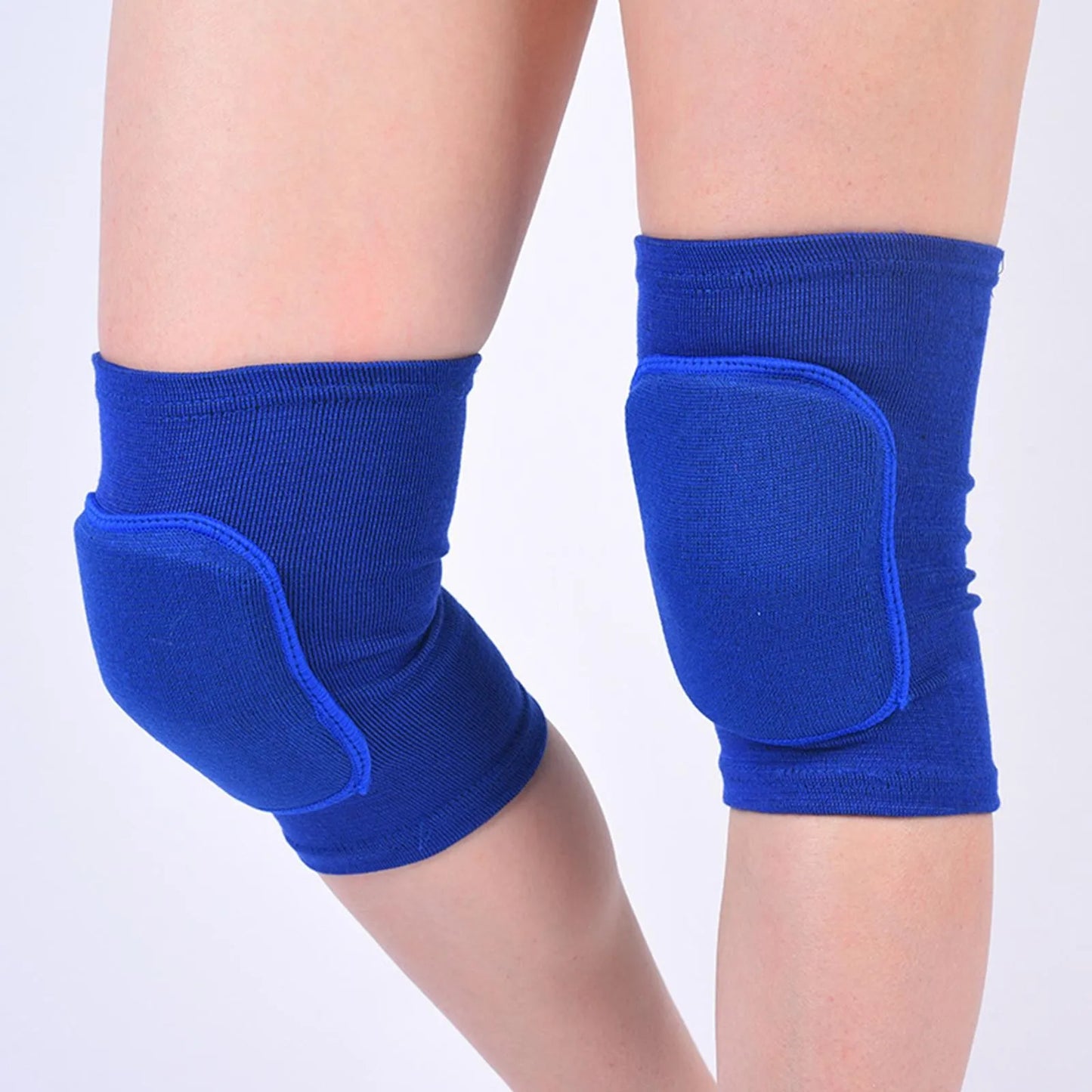 2pcs Compression Knee Pads with Thickened Sponge Support Protective Knee Brace for Sports, Dance, Training & Workouts