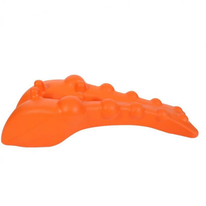 Cervical Traction Device Ergonomic Trigger Point Massager Tool Portable Cervical Spine Massage Pillow for Neck Shoulder Back