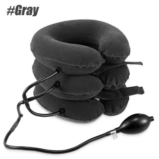 Inflatable Cervical Neck Traction Device for Neck & Shoulder Pain Relief