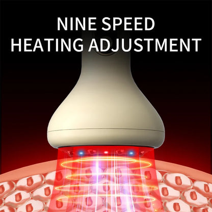 Smart Cupping Massage Machine – 9 Levels Suction, Red Light Heating, Anti-Cellulite Therapy