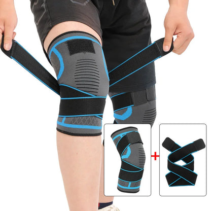 1-Piece Nylon Sports Knee Pad – Compression Knee Brace for Sports