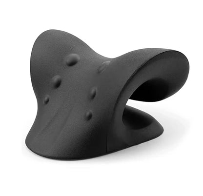 Cervical Neck Stretcher & Traction Pillow Chiropractic Relief for Neck, Shoulder & Upper Back Tension