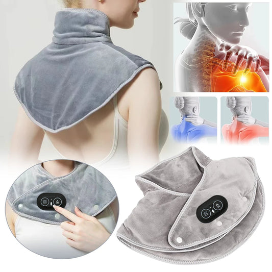 Electric Heating Shoulder & Neck Pad Massager