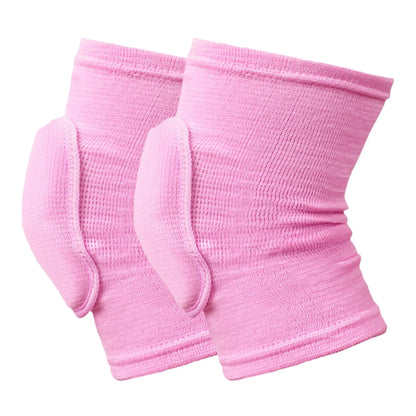2pcs Compression Knee Pads with Thickened Sponge Support Protective Knee Brace for Sports, Dance, Training & Workouts
