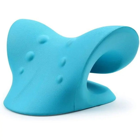 Cervical Neck Stretcher & Traction Pillow Chiropractic Relief for Neck, Shoulder & Upper Back Tension
