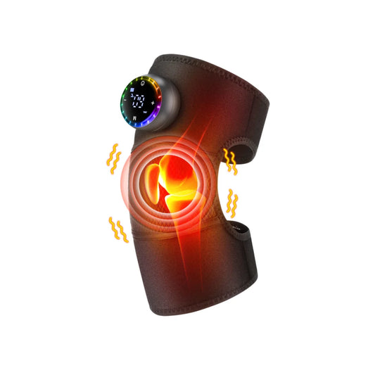 3-in-1 Electric Heating Massager – Heat, Vibration & Compression Therapy for Shoulder, Knee & Calf Pain Relief