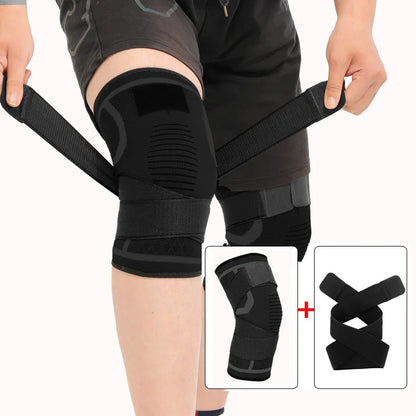 1-Piece Nylon Sports Knee Pad – Compression Knee Brace for Sports