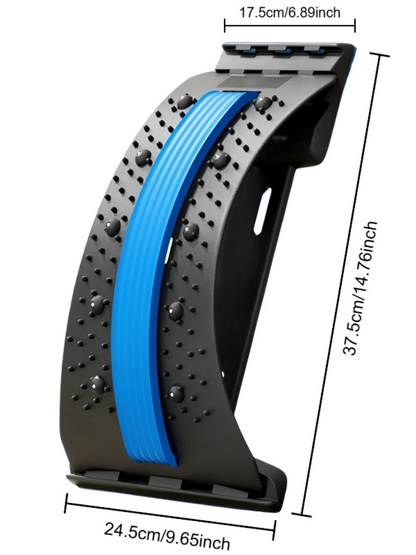 Adjustable Lumbar Stretch & Back Pain Relief Device