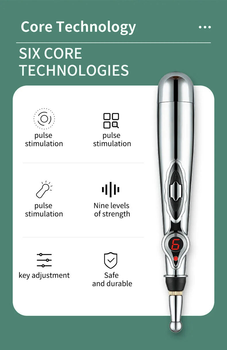 Electronic Acupuncture & Meridian Energy Massage Pen