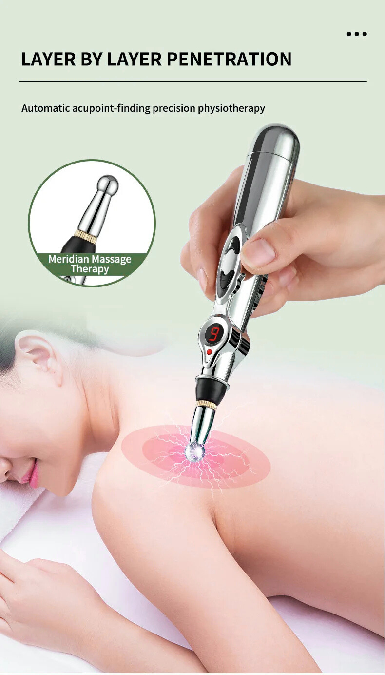 Electronic Acupuncture & Meridian Energy Massage Pen