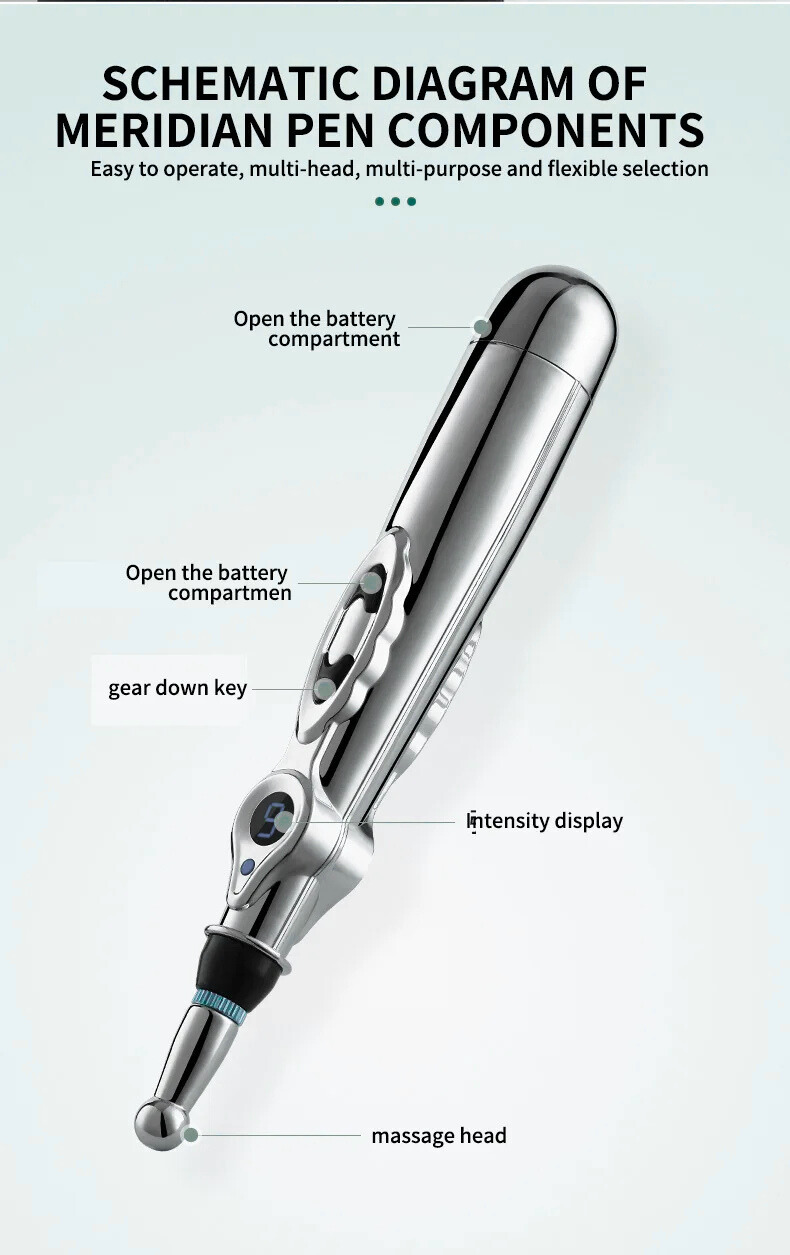 Electronic Acupuncture & Meridian Energy Massage Pen