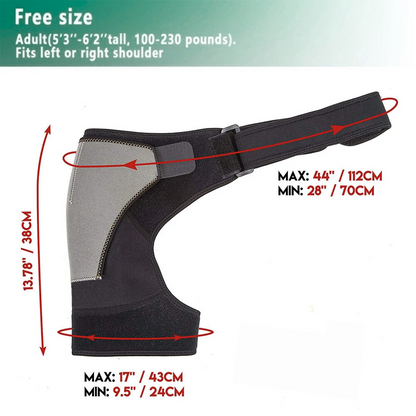 Adjustable Shoulder Support Brace – For Pain Relief & Injury Recovery