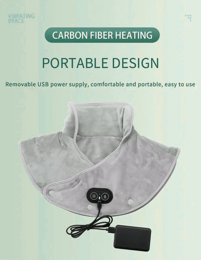 Electric Heating Shoulder & Neck Pad Massager